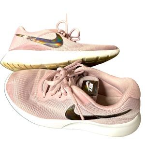 Pink / Metallic Nike Shoes